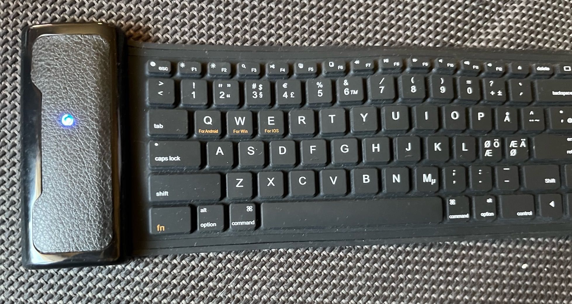 Tastatura Bluetooth Mini silicon Adexi super portabila