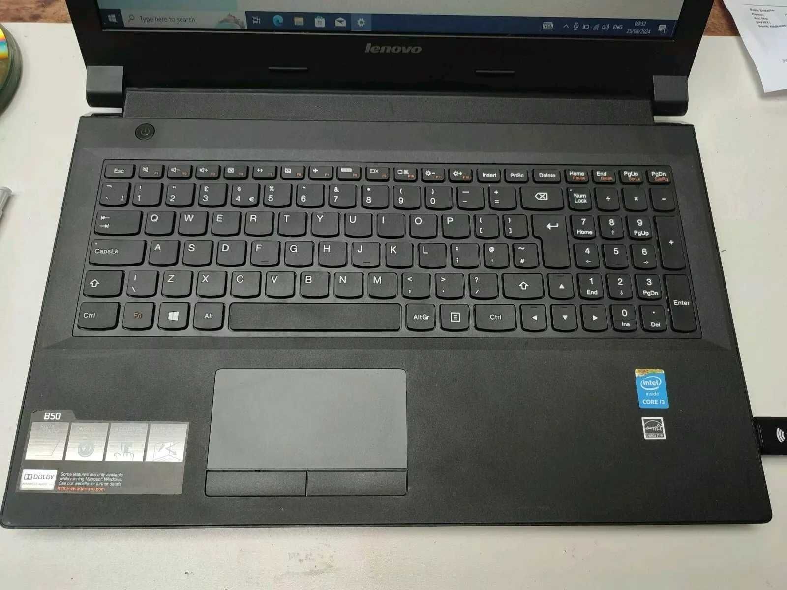 Lenovo B50-80 Laptop- Intel i3/ 8Gb/ 500Gb HDD/ Excellent Battery
