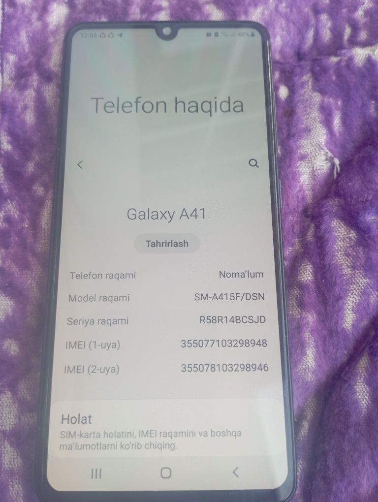 Samsung Galaxy A 41