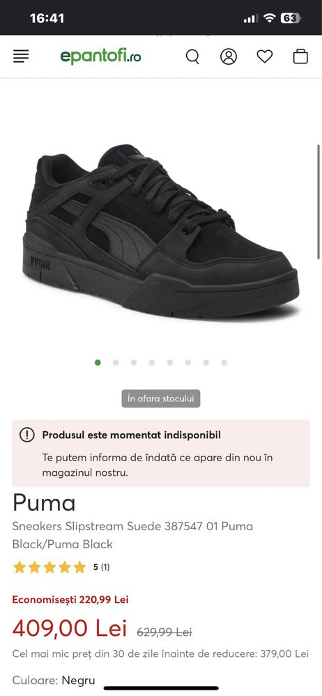 Adidasi puma originali