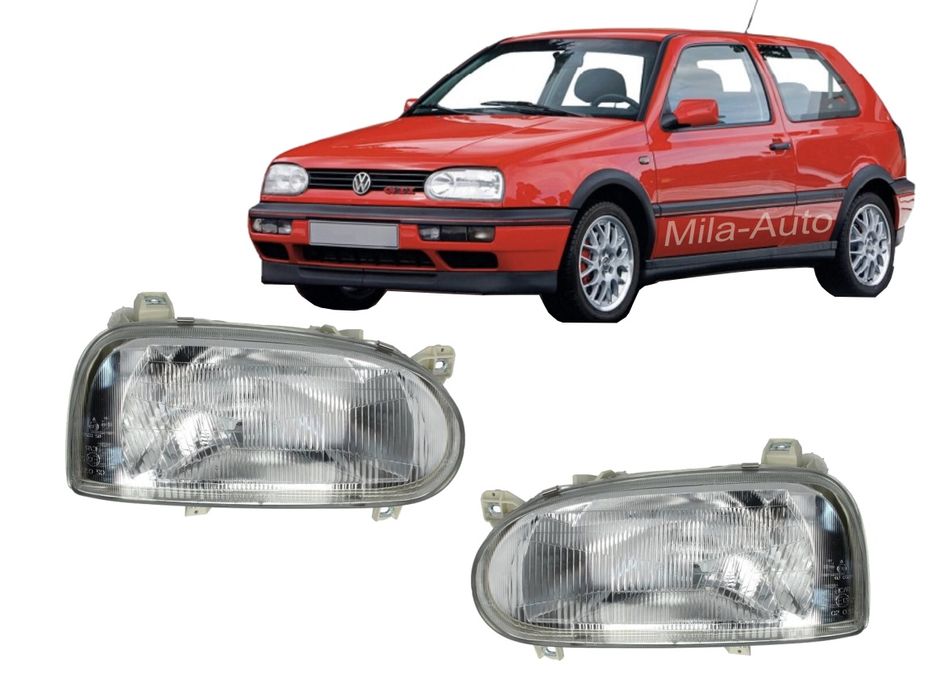 Фара Фольксваген Гольф 3 Volkswagen Golf 3 (фары в наличии R-L)