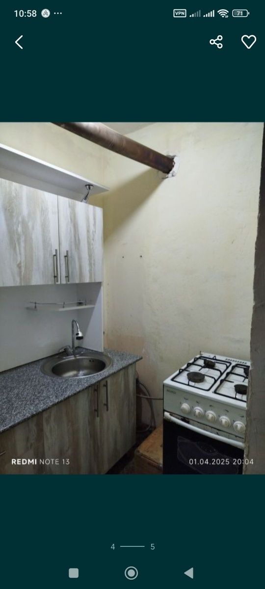 Ijaraga kvartira beriladi sagdiyana  parish ruparayda 2 xona 4 etaj