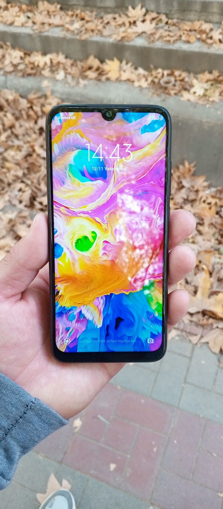 Redmi NOTE 7  4/64 xotira 855000 sõm Karobka dokument bor