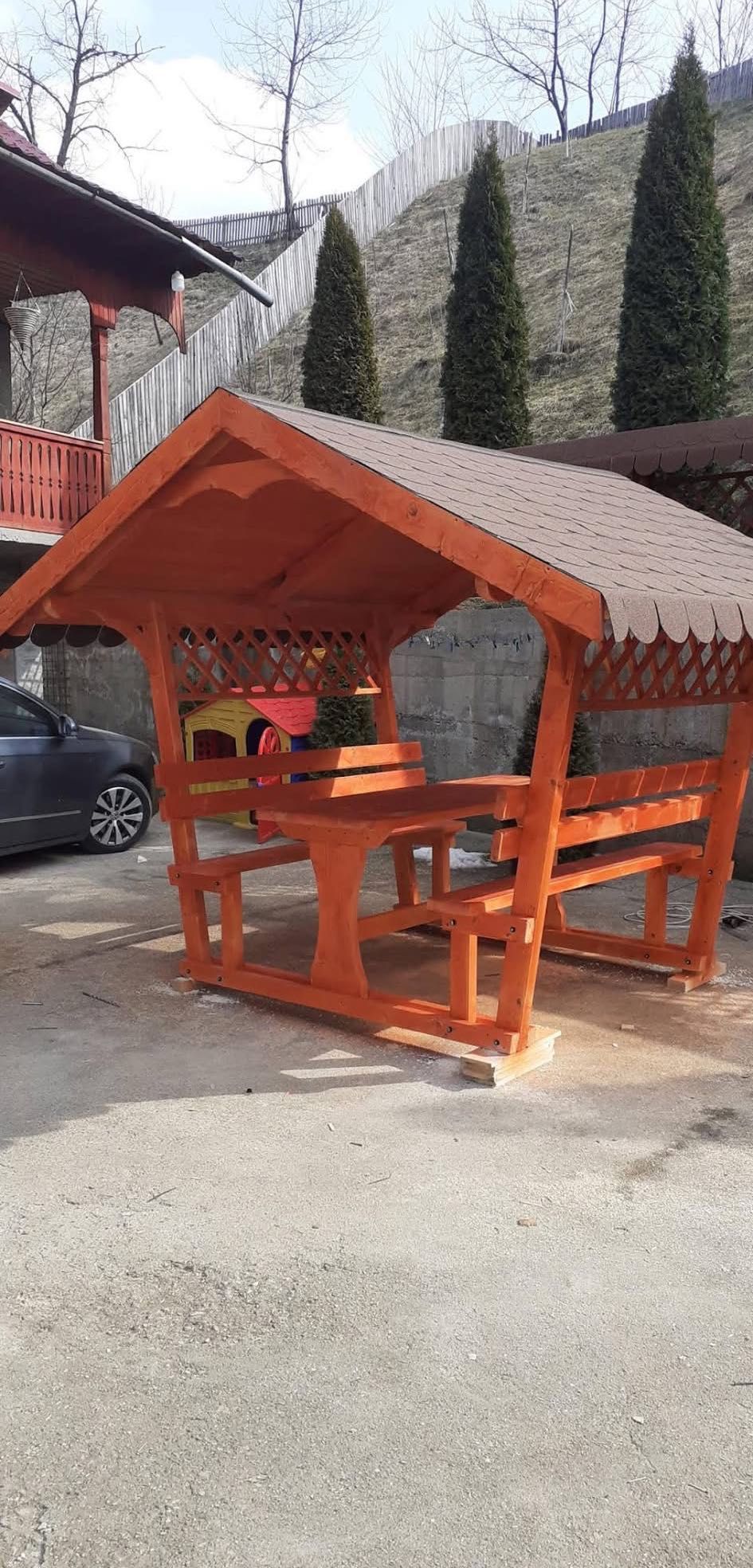 Foișoare lemn+structuri lemn&metal