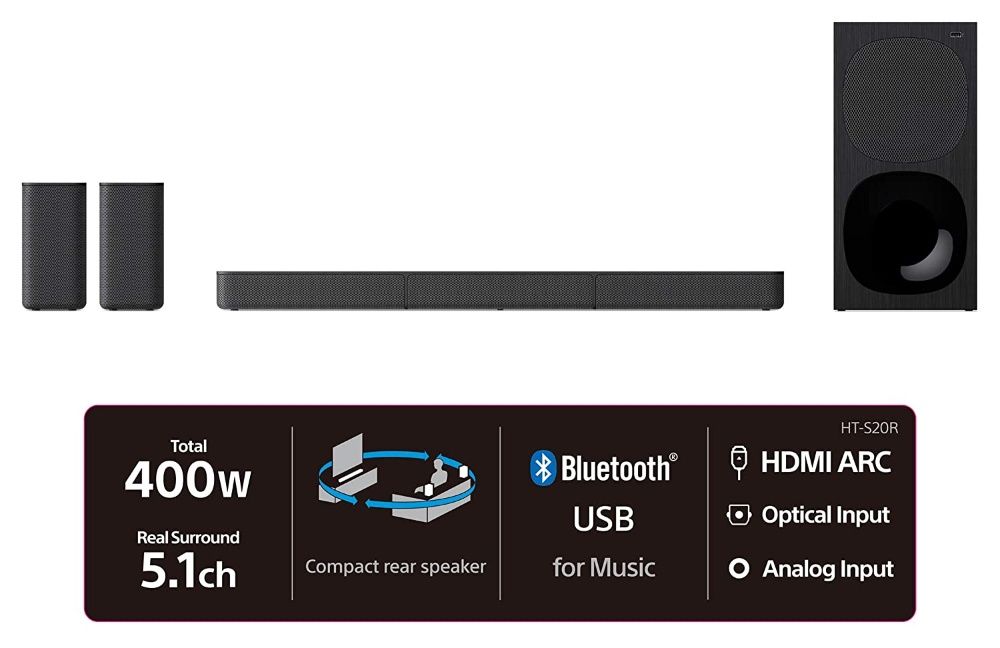 продам новый Sony HT-S20/HDMI/Optical/USB/Bluetoth/400 ватт