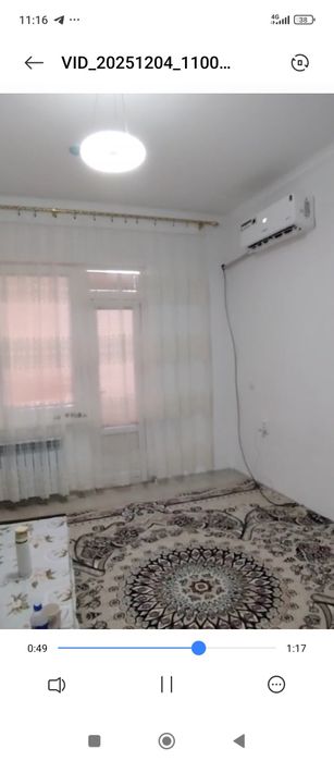 Kvartira Yashnobod tumani olmos MFY da sotiladi