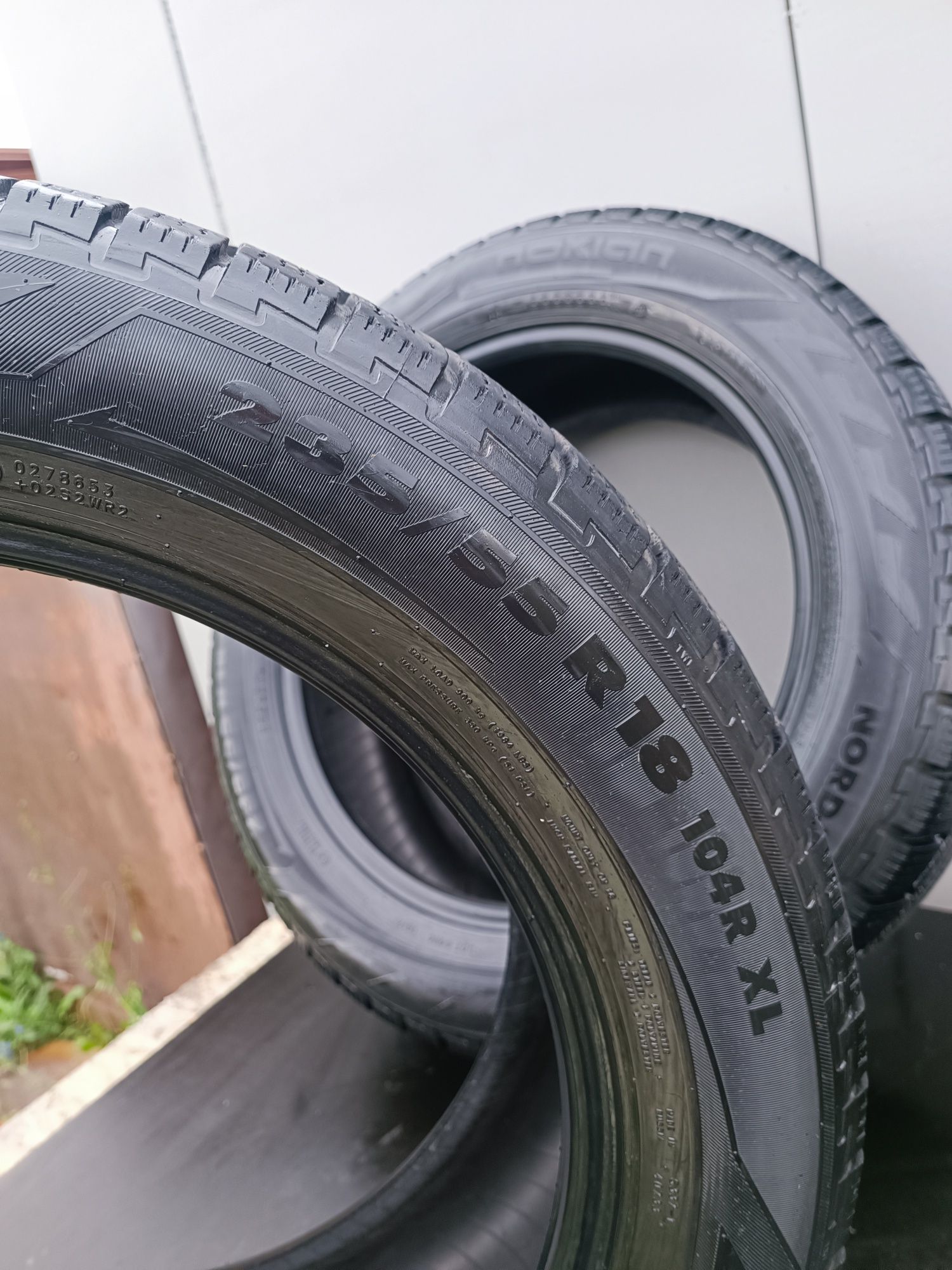 Шины зимние nokian nordman 235/55/r18