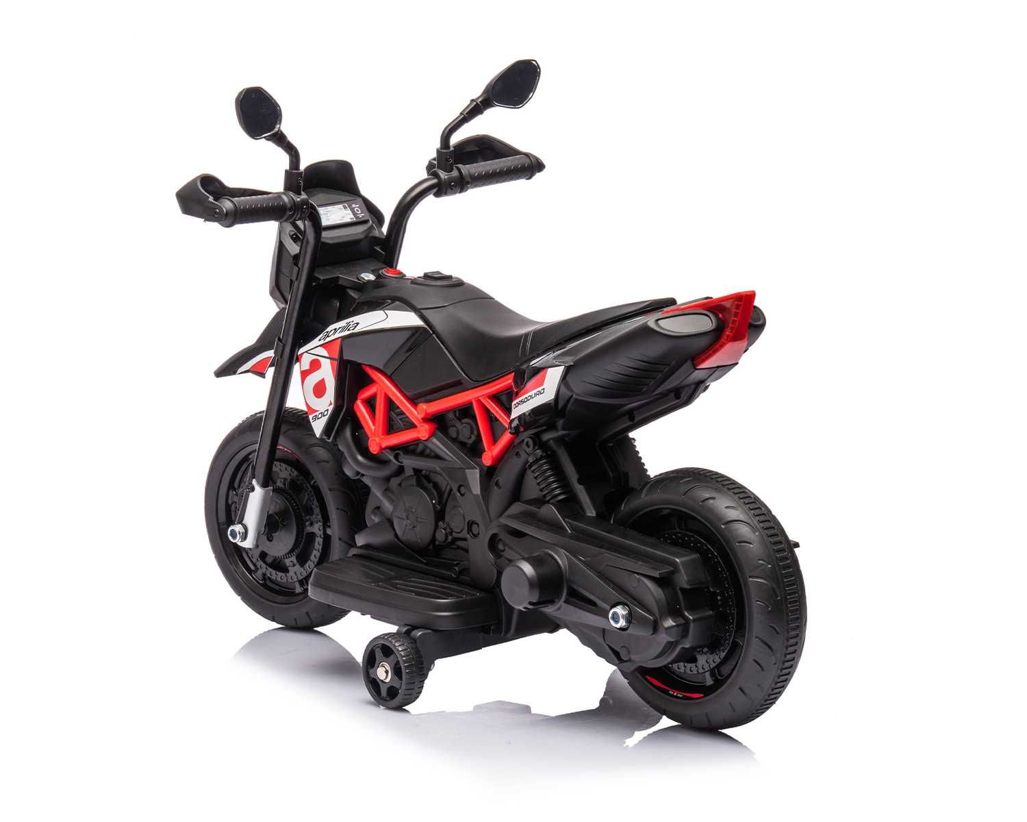 Лицензиран Детски Акумуклаторен Мотор  APRILIA DORSODURO 900,36W, 12V