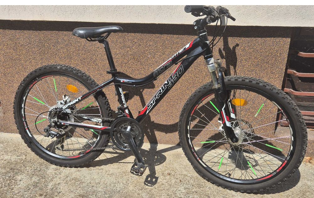 Bicicleta MTB Sprint 21 viteze, frane disc, roti 24''