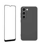 Samsung A05/A05S/A06/A16/A15/A25/A26 Husa Slim Silicon+Folie Sticla 5D