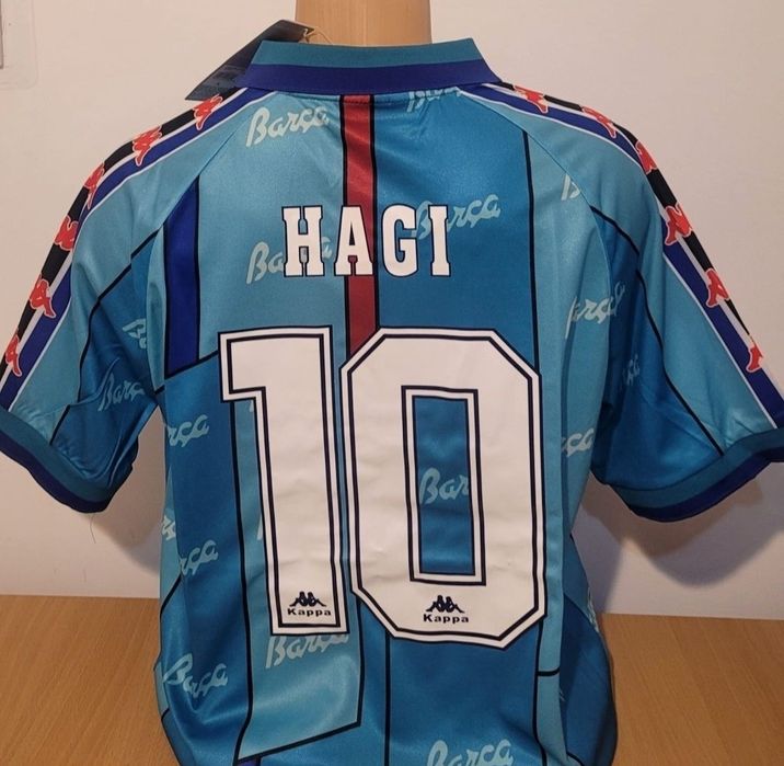 Tricou Hagi Fc Barcelona de colecție cadou sau pentru a lua autograf
