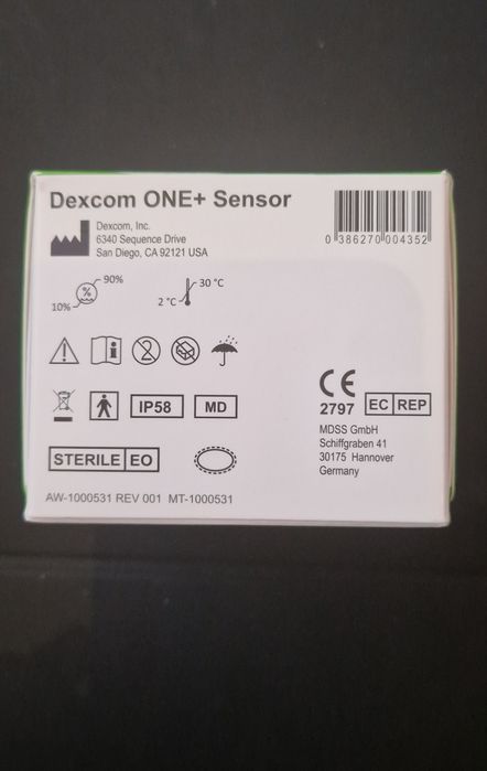Dexcome one plus senzor glicemie
