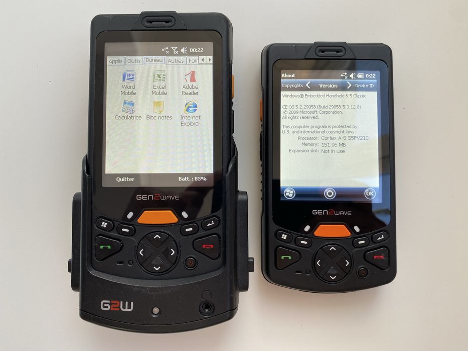 Gen2Wave RP1100 – PDA industrial cu scanner și GPS