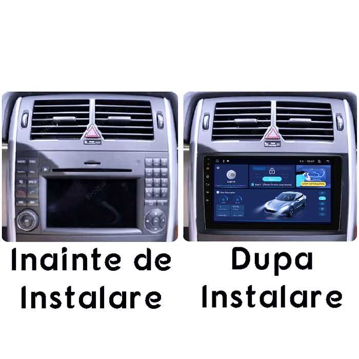Navigatie 4 GB RAM 64 GB ROM Android 14 Mercedes B Class