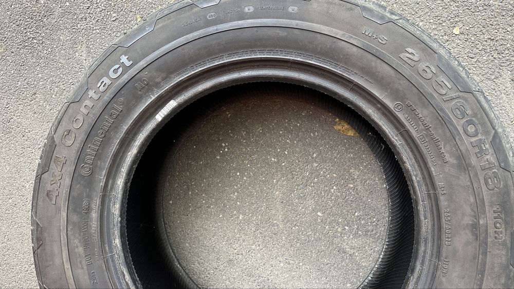 Anvelope 265 60 R18 M+S Continental