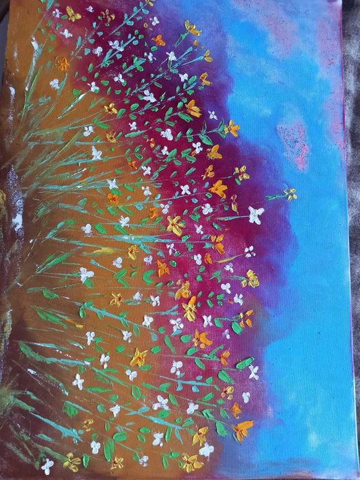 Декорация. Оригинални картини, рисувани с масло върху платно.