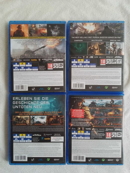Trei jocuri PS4 gaming