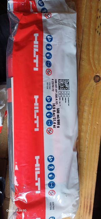 Ancora chimica HILTI...Pistol ancora chimică HILTI