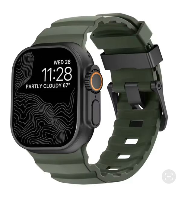 Curea Husa Incarcator Full Silicon Iphone Apple Watch Ultra