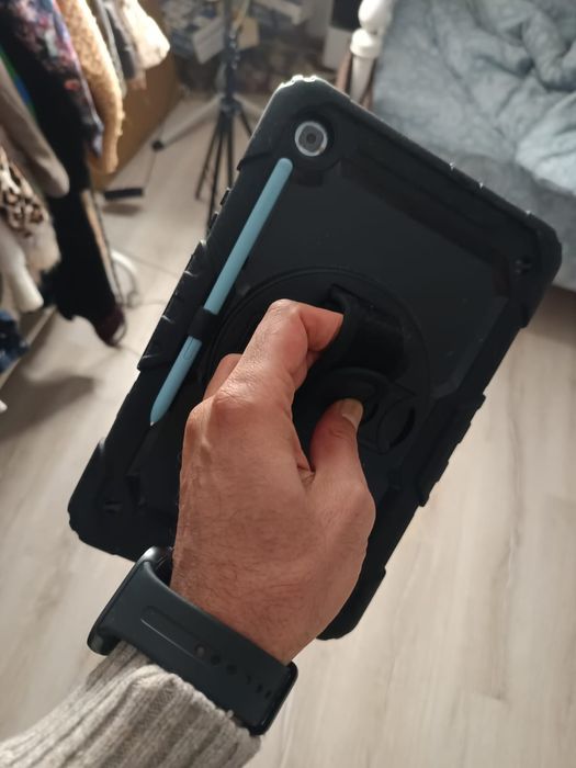 Galaxy Tab S6 Lite P610 tableta cu husa si incarcator