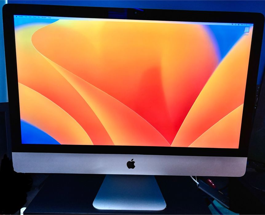iMac 27" 5K retina, i5 3.70GHz, 32GB RAM, 2TB hd, Radeon Pro 580X 8GB