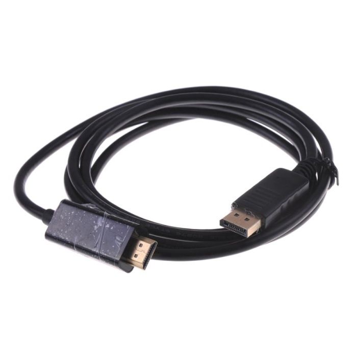 Cablu DisplayPort - HDMI pt laptop pc suporta audio 1080p lungime 3M