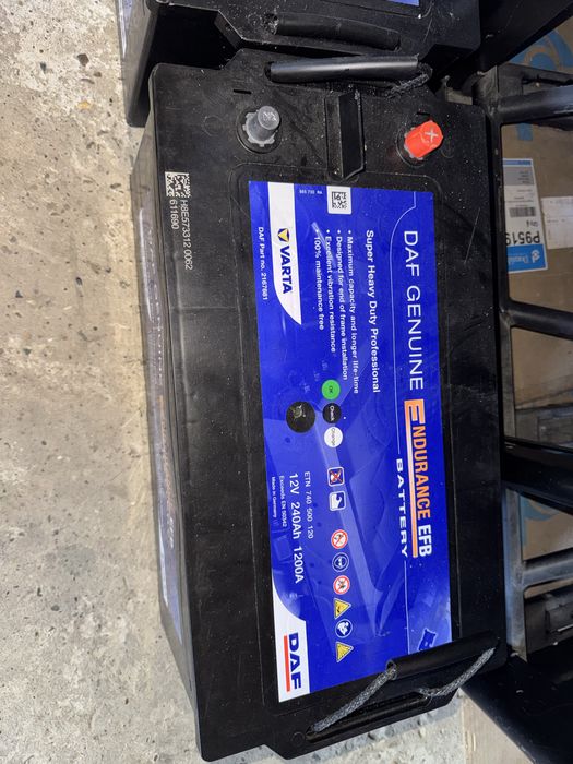 Baterii camion DAF