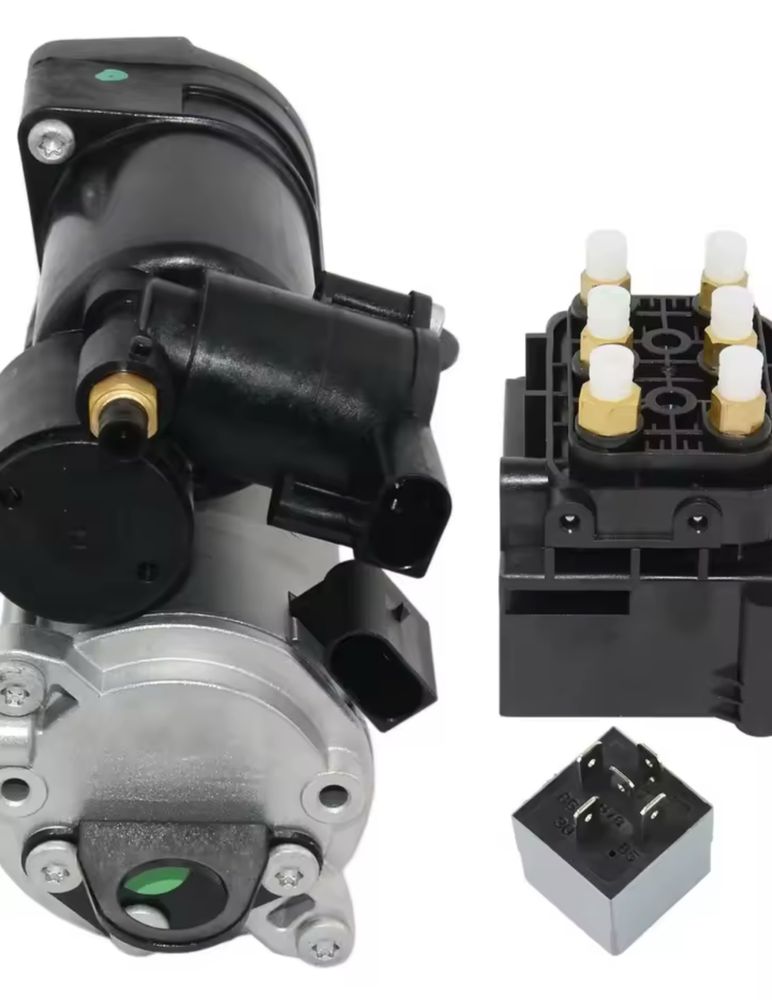 Set Compresor Perne Aer+Bloc Valve Suspensie Supapa Mercedes E C W212