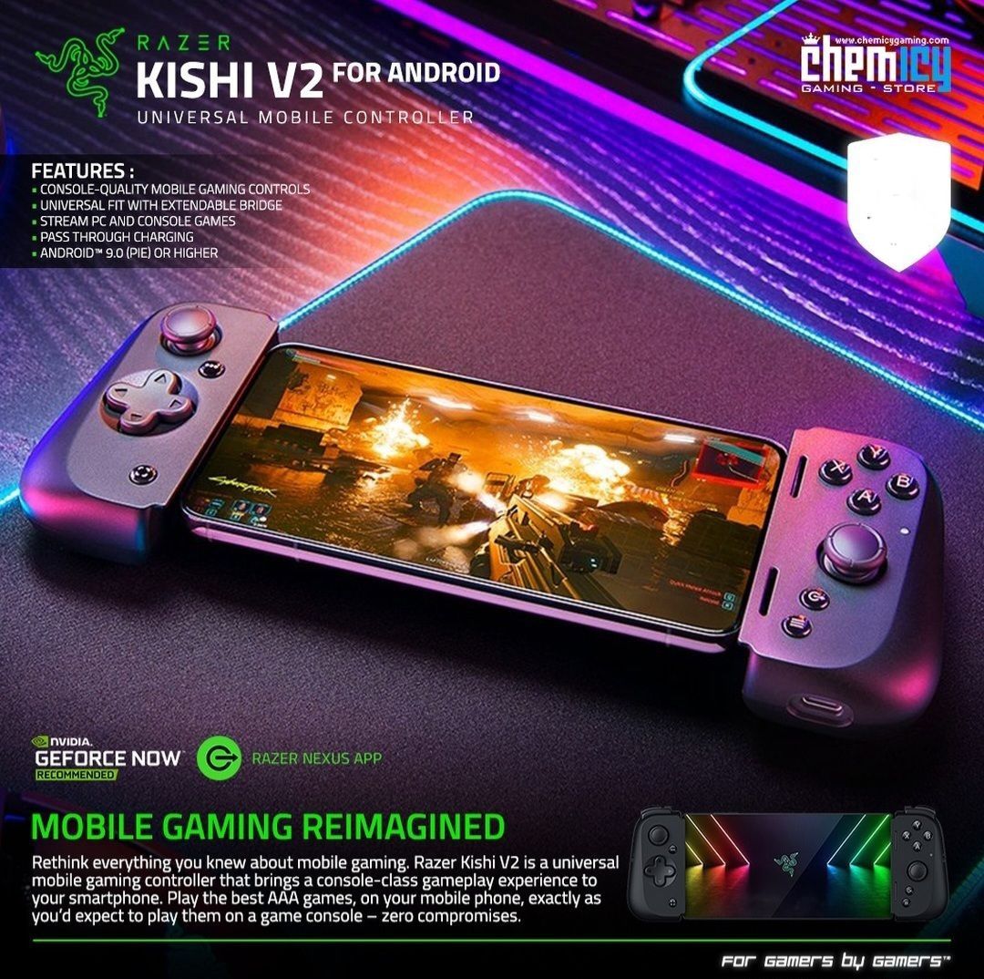 СКИДКА! RAZER KISHI V2 IPhone/Android Джойстик/Gamepad  для телефона