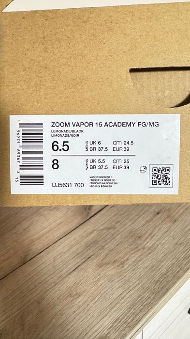 NIKE ZOOM VAPOR 15 academy