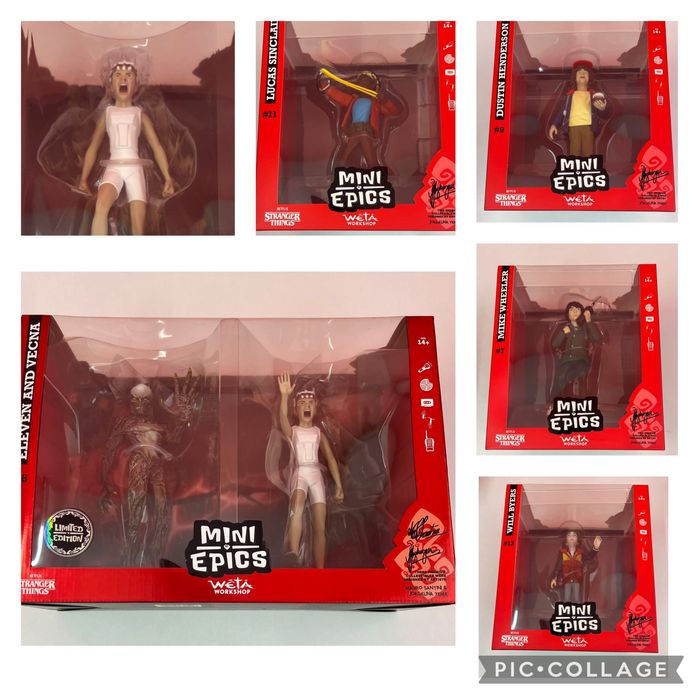 5 лв/ брой Stranger things Weta, Minix, Mcfarlane