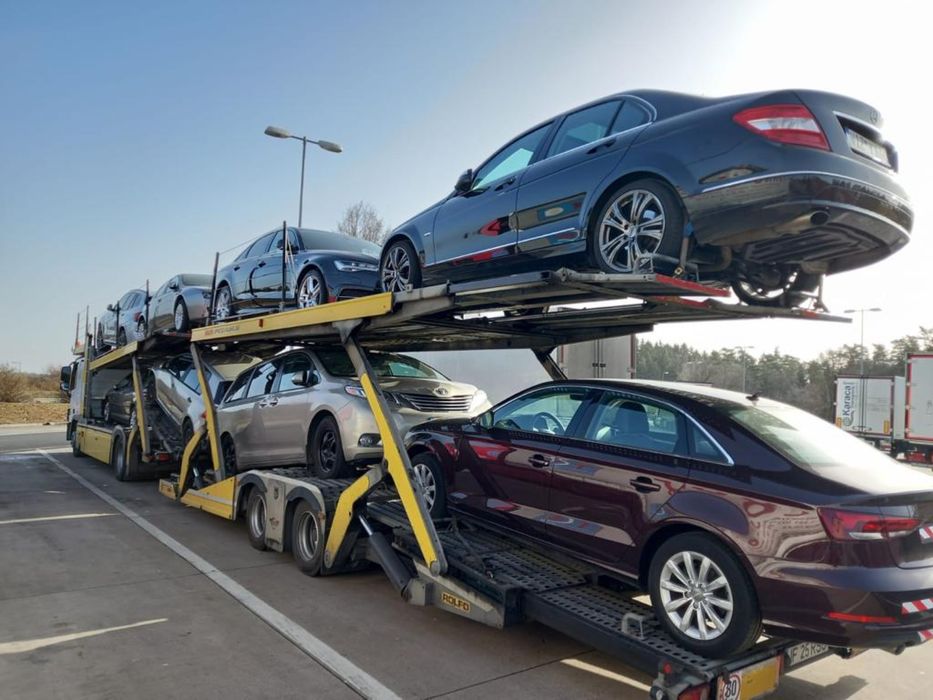 Transport auto platforma 9pozitii Germania-Olanda-Belgia