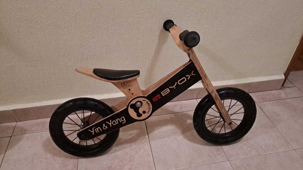 Дървено баланс колело Byox Yin & Yang
