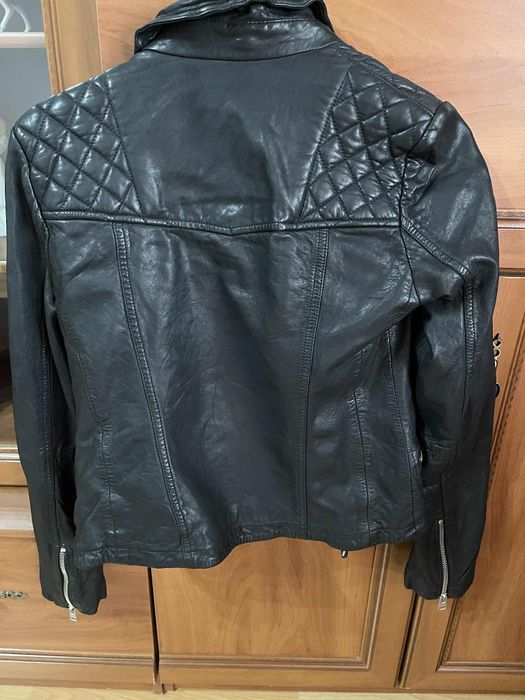 Geaca de piele naturala all saints de fete