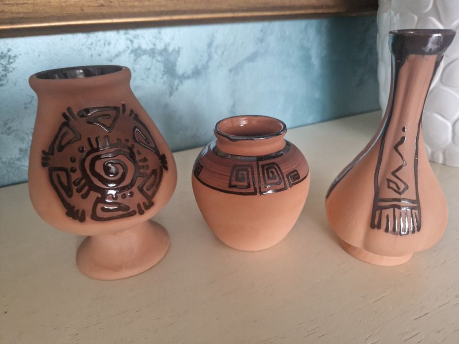 Вазочки глинянные