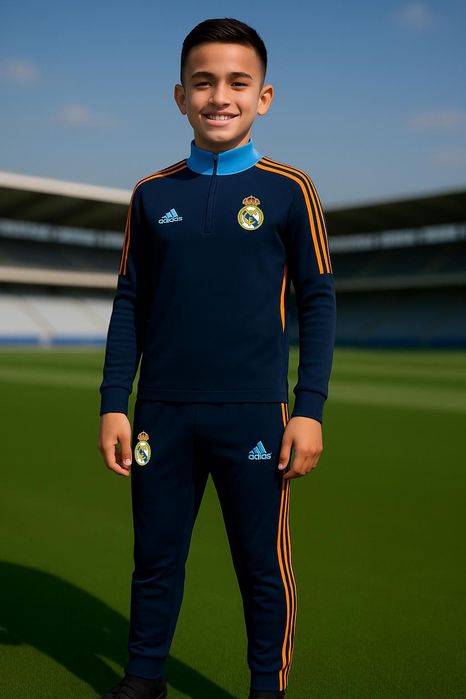 Нов детски дълъг екип на Реал Мадрид