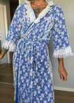 Vintage halat/rochie  handmade deosebit dantela