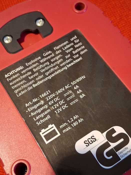 Redresor auto 12v-6v