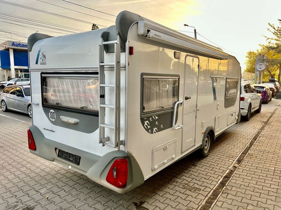 KNAUS EUROSTAR 550 Rulota KNAUS EUROSTAR Impecabila  MMA 1600 KG