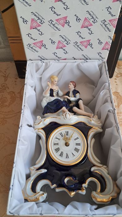 Порцеланов часовник ROYAL DUX BOHEMIA