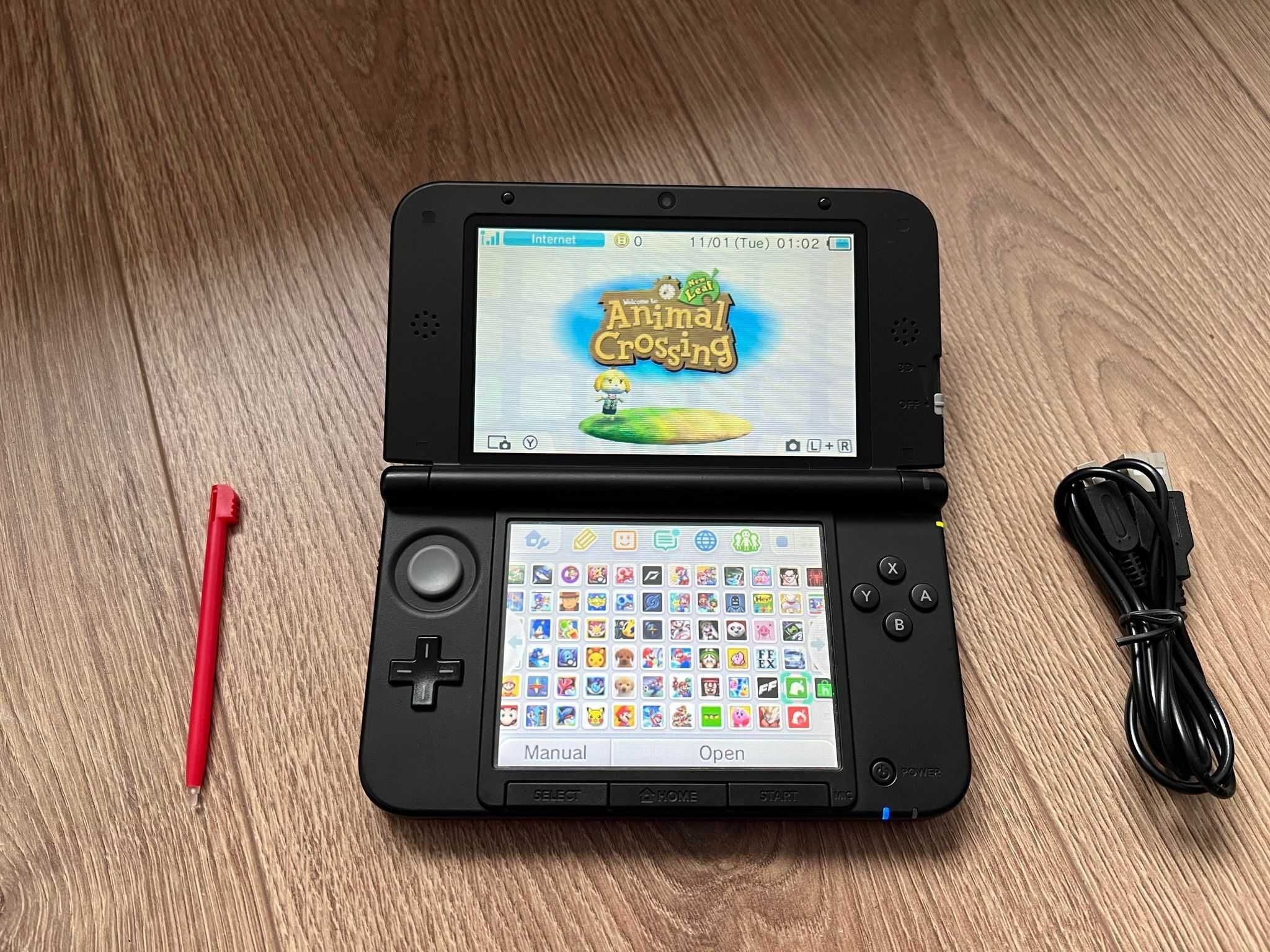 Nintendo 3DS XL Modat cu 80 jocuri si aplicatie H-Shop(jocuri gratis)