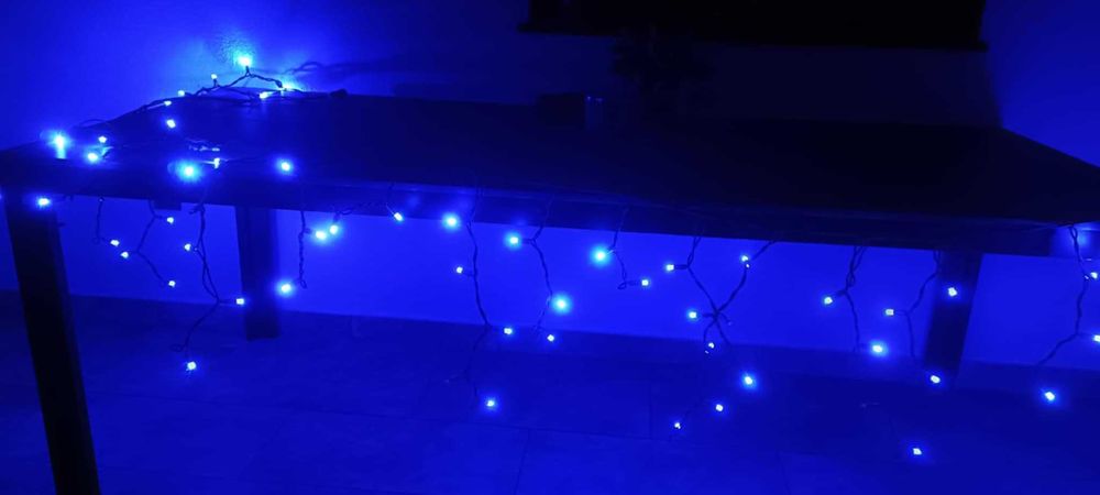 Instalatie turturi Craciun, Hoff Net, 108 + 12 LED-uri 31.5 metru