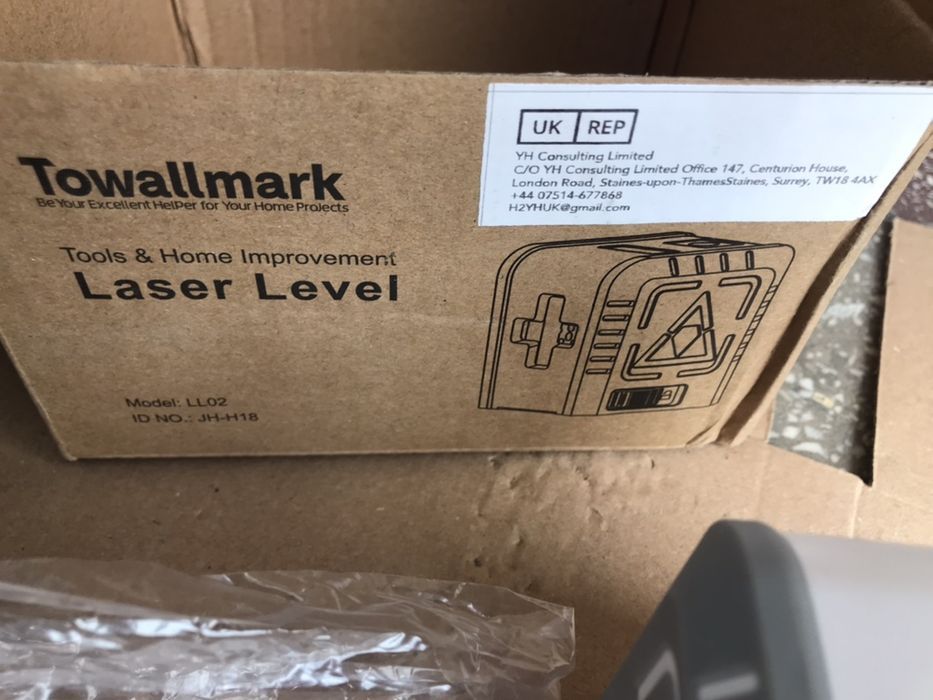 Nivela Laser Anglia Towallmark Cross Laser Line