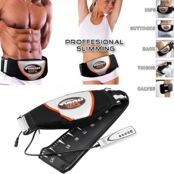 Вибро Колан за отслабване Vibro Shape с Дистанционно, Фитнес колан