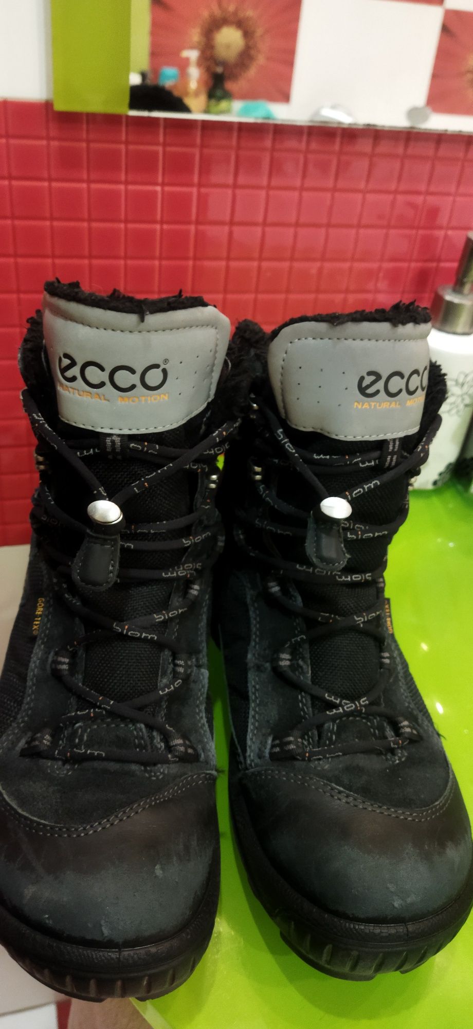 Зимние ботинки 38р. Ecco
