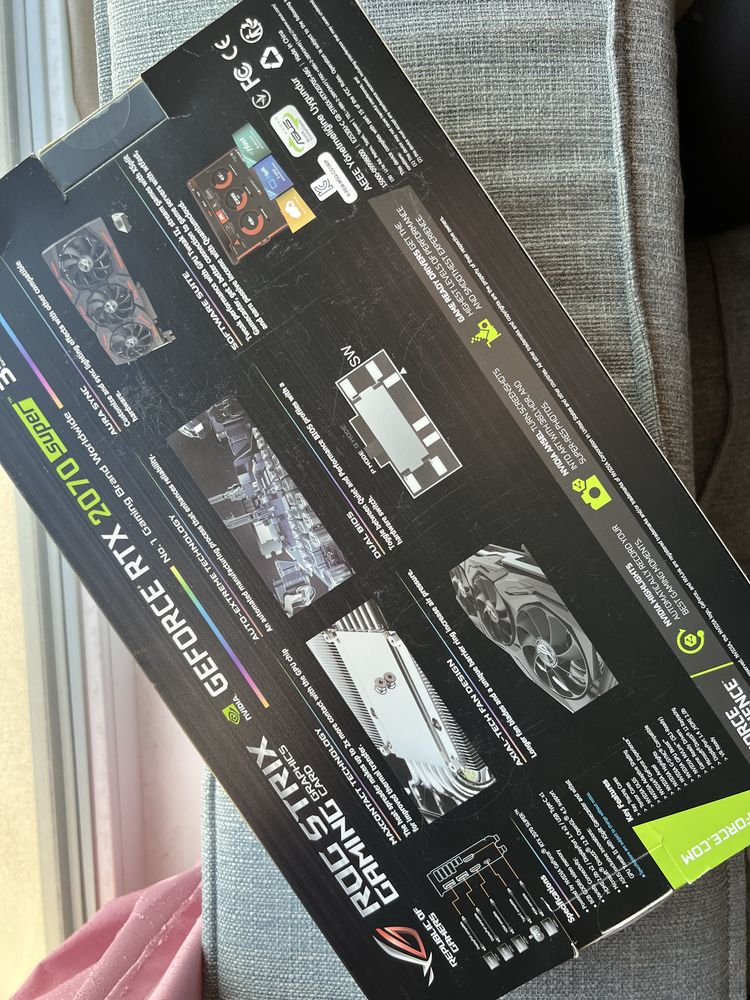 Видео карта Nvidia Geforce RTX 2070 Super, 8GB DDR6