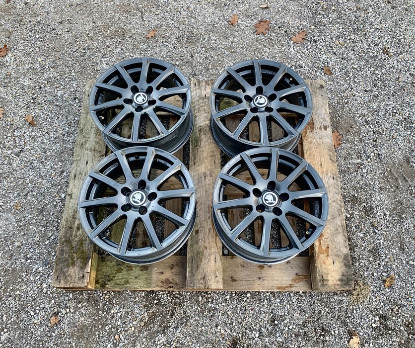 Алуминиеви джанти 16 5x100 за Skoda Kamiq,Fabia,Praktik,Rapid,Roomster