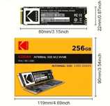 SSD M.2 NVMe PCIe 3.0x4 Kodak, 256 GB