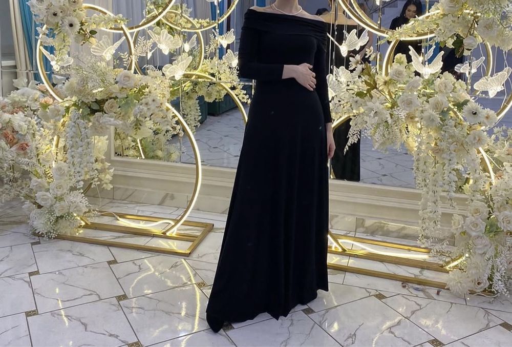 Вечернее платье в пол