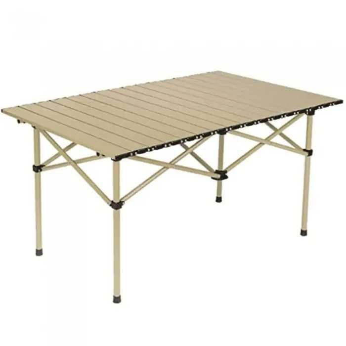 Masa Pliabila Camping Geanta Transport Aluminiu 120 x 55 x 50cm
